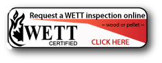 wett wood stove pellet stove inspection